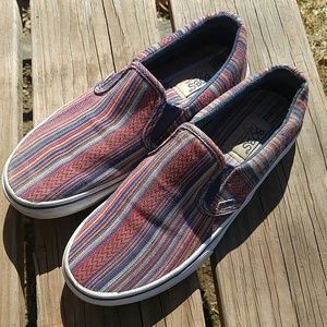 Bob's of California from Skechers Canvas Slip-ons